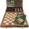 2 in 1 Magnetic Chess Set & Checkers Board Game for Adults and Kids - 15" Chess Tournament Chessboard with Magnetic Pieces - Free E-Book with Chess Puzzles view 1