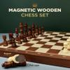 2 in 1 Magnetic Chess Set & Checkers Board Game for Adults and Kids - 15" Chess Tournament Chessboard with Magnetic Pieces - Free E-Book with Chess Puzzles view 3
