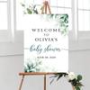 GLAVICY Personalized Baby Shower Welcome Sign, Baby Shower Decoration Customised Baby Shower Party Sign Decor, Baby Shower Sign, Yard Sign Oudoor Party #1 view 1