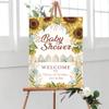 GLAVICY Personalized Baby Shower Welcome Sign, Baby Shower Decoration Customised Baby Shower Party Sign Decor, Baby Shower Sign, Yard Sign Oudoor Party #2 view 1