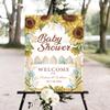 GLAVICY Personalized Baby Shower Welcome Sign, Baby Shower Decoration Customised Baby Shower Party Sign Decor, Baby Shower Sign, Yard Sign Oudoor Party #2 view 2