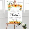 GLAVICY Personalized Baby Shower Welcome Sign, Baby Shower Decoration Customised Baby Shower Party Sign Decor, Baby Shower Sign, Yard Sign Oudoor Party #2 view 1