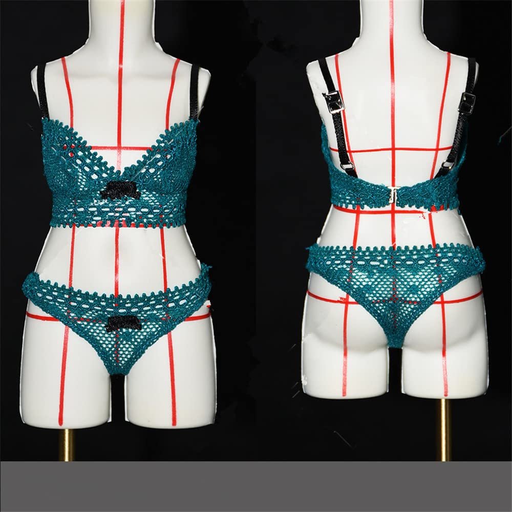 1/6 Scale Female Lace Bras Briefs UnderwearClothes for 12inch Female PH TBL JO UD Action Figure Body