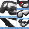 POKONBOY 4 Pack Protective Goggles Safety Glasses Eyewear Compatible with Nerf Guns for Kids Teens Game Battle (Black) view 3