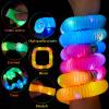 AIRNEY 12 PCS Light Up Glow Sticks - LED Pop Tubes, Glow in The Dark Party Supplies, Sensory Toys Birthday Party Favors for Kids, Light Up Toys Goodie Bag Stuffers Gifts view 4
