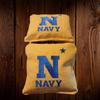 Navy Football Cornhole Bags (8 bags) view 3