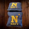 Navy Football Cornhole Bags (8 bags) view 4