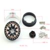 Lifehead Aluminum 1.9 Inch Split Structure Beadlock Wheels Rims for 1/10 RC Crawler Car TRAXXAS TRX4 TRX6 Axial SCX10 90046 90047 SCX10 III AXI03007 Tamiya CC01 D90 D110,12mm Hex view 2