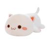 FUYU Cat Stuffed Animals, Soft Cat Plush Pillow Kawaii Kitten Stuffed Animal Toy Gifts for Kids Boys Girls Room Decor (White Round Eyes,27in/67cm) view 1