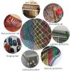 AFGZQ Nylon Safety Net Stair Fence Anti-Fall Net Wear-Resistant Hammock Swing Climbing Net for Balcony, Garden, Playground Color : 6mm Rope, Size : 1x9m(3x29ft) view 2