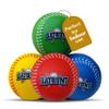 BATBUNT Foam Baseballs for Kids, Teenager Players Training Balls, Squishy Practice Baseballs for Hitting or Replacement Balls Soft Tballs - 4Pcs (Red, Blue, Yellow, Green) view 1