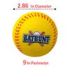 BATBUNT Foam Baseballs for Kids, Teenager Players Training Balls, Squishy Practice Baseballs for Hitting or Replacement Balls Soft Tballs - 4Pcs (Red, Blue, Yellow, Green) view 2