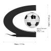 Suspended C Shape Base, Magnetic Floating Soccer Ball Magnetic, Floating Soccer Levitation Soccer with C Shape Base for Kids Magnetic Low Friction Levitating Soccer view 3