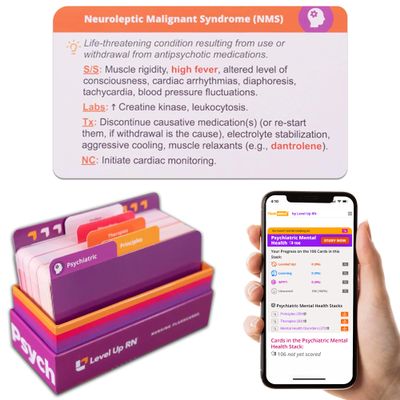 Psychiatric Mental Health Flash Cards  No Fluff  Only Essential Info for Nursing School  2026 NCLEX ATI HESI Review LPN RN Flash Cards (111 Cards)