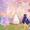 Keysse Doll Clothes and Accessories 39 Pack, Newest Unique & Fashion Forest Fairy Dress for Dolls, 10 Fairy Dress, 10 Mini Skirts and 9 Accesssories, 10 Shoes view 3