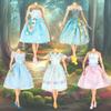 Keysse Doll Clothes and Accessories 39 Pack, Newest Unique & Fashion Forest Fairy Dress for Dolls, 10 Fairy Dress, 10 Mini Skirts and 9 Accesssories, 10 Shoes view 4