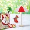 NOLITOY 5pcs Miniature Sun Umbrella Mini Beach Fake Umbrella for Hawaiian Party Micro Landscape Bonsai Dollhouse Decor view 4