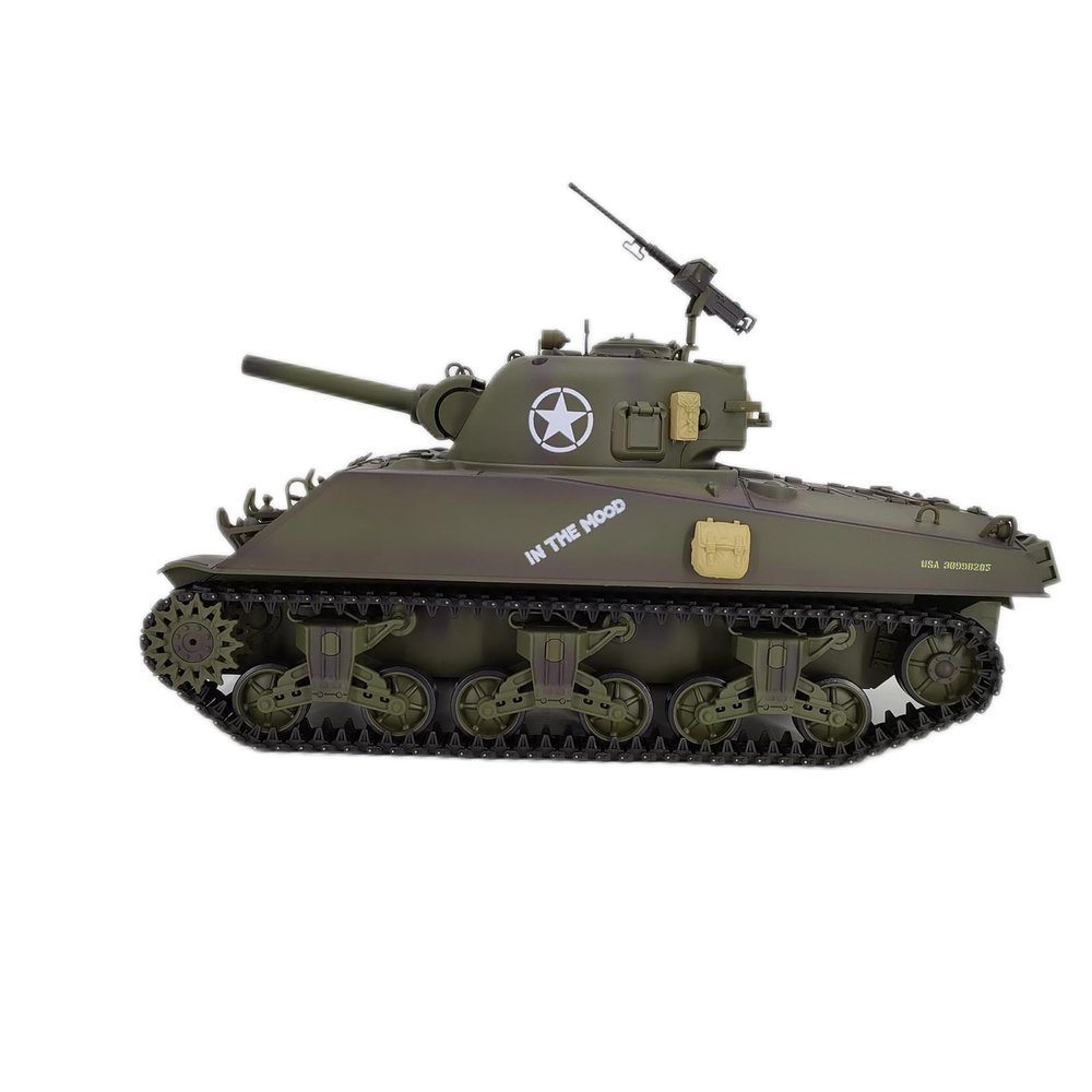 Ssccgym US M41A3 Light RC Tank TK7.0 Walker Bulldog Remote Control Tank Professional Infrared Combat System Steel-Gearbox 52CM 20.5 inches 1/16 Scale (Professional)