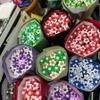 Yuxuanish 30pcs of DIY Finished Clay Flower,3cm-5cm Handmade Finished Clay Flowers,DIY Perpetual Flower (Rainbow Series) view 4