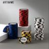 ARTGAME 14 Grams Clay Poker Chips, Minimalism Chip Easy to Recognize Numbered Chips and Color Blank Chips-Pack of 50 Chips view 3