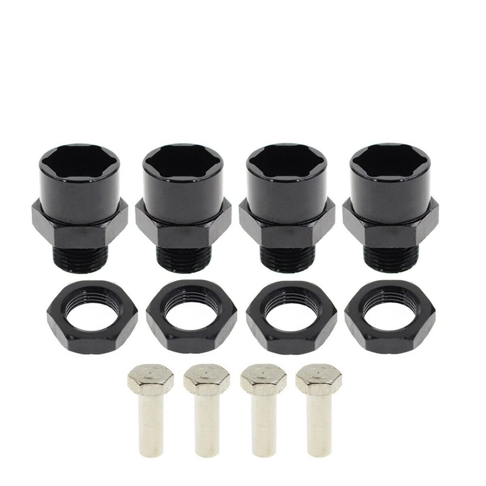 1/8 12mm to 17mm Wheel Hex Hub Adapter x4 Pack for 1/10 RC Car LOSI Ten Baja Rey 710157482436 Model_TRD-RST-2392