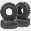 4Pack Vgoohobby 2.2" Rubber Tires,RC 2.2inch Mud Crawler Tires OD 130mm w/Foam Compatible with Axial SCX10 90047 D90 D110 Tamiya CC01 Traxxas TRX4 Gen8 1/10 RC Crawler Beadlock view 1