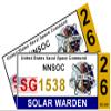 2026 Solar Warden Secret Space Force Vehicle Access Stickers UFO Aliens MJ-12 Set of 2 Stickers view 1