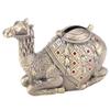 Camel Piggy Bank for Money Saving Metal Craft Decoration for Home and Office Desktop view 1