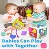 kecristv Montessori Toys for Toddler Girls Boys, Baby Sorter Learning Sensory Activity Cube, Toddler Girl Boy Easter Basket Stuffers Birthday Gifts, Baby Toys 18+ Months view 4