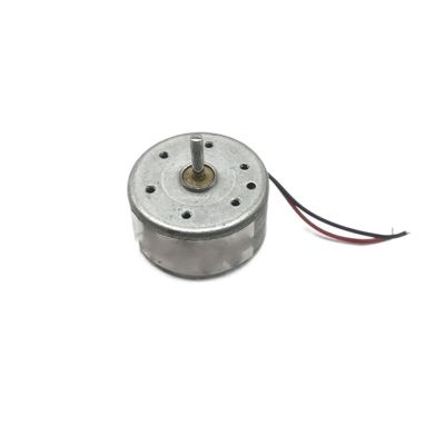 CYFANG Solar Round DC 1.5-6V RF300 Micro DC Motor with Wire, Handheld USB Fan Motor R300C DIY Solar Small Toy Motor Science Beginners (Size : 3V5500rpm)