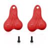 OGRC 2PCS RC Toy Car Hanging Truck Balls Nuts 16g Bumper Balls Bull Nuts Tail Ball Counterweight for TRX4M SCX24 1/18 1/24 RC Crawler Car (Red) view 1