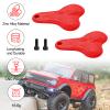 OGRC 2PCS RC Toy Car Hanging Truck Balls Nuts 16g Bumper Balls Bull Nuts Tail Ball Counterweight for TRX4M SCX24 1/18 1/24 RC Crawler Car (Red) view 4