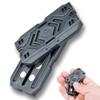 DjuiinoStar Premium Fidget Slider, Multiple Ways to Play, Addictive EDC Toy, Stress Relief Gift for Fidget Fans, Fidget Clicker, CNC Machined Zirconium Toy for Adults DFS-30 view 1