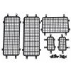 Zolikar RC Side Windows Rear Windows Net Protective Mesh for TRX4M Upgrades Defender 1/18 Scale RC Crawler Car Accessories view 3