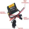 SoloGood 2S-8S Lipo 6-36V UBEC-8A BEC 5.2V/6.0V/7.4V/8.4V Servo Independent Power Supply Suitable for RC Sutomotive Fixed Wing Aircraft Robotic Arms black view 2