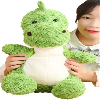 Cute Soft Dinosaur Stuffed Animals Dinosaur Plush Toys Dinosaur Plushies Throw Pillow Dino Hugging Cuddly Dinosaur Doll with Small Backpack Gift for Kids and Lovers in Birthday, Valentine (18-Inch)