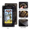 King's palace Rider Waite Tarot Cards for Beginners - 78 Cards with Meanings on Them, Guidebook & Linen Carry Bag Included | Gift Set, Easy to Read | Shuffle-Friendly view 4