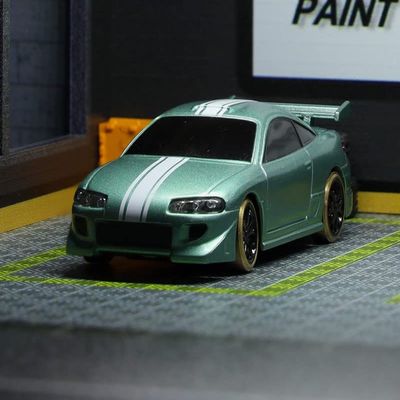 1:76 Turbo Racing C61/C62/C63 Remote Control Drift Car 2 Wheel Drive 2WD Scale 1:76 Proportional RTR Kit Toys (C62)