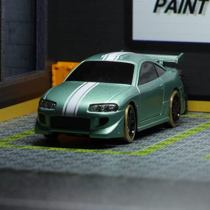 1:76 Turbo Racing C61/C62/C63 Remote Control Drift Car 2 Wheel Drive 2WD Scale 1:76 Proportional RTR Kit Toys (C62)