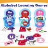Joyreal 271 PCS Alphabet Learning Toys for Toddlers 3-5, ABC Phonics Games with 26 Sorting Tubs & Flash Cards, Montessori Preschool Classroom Must Haves, Letter Sounds Recognition Activities view 4
