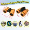 ESSENSON Binoculars for Kids Toys Gifts for Age 3-12 Years Old Boys Girls Kids Telescope Outdoor Toys for Sports and Outside Play Hiking, Bird Watching, Travel, Camping, Birthday Presents (Orange) view 3