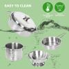 Shimirth 67+37pcs Play Kitchen Accessories, Cutting Play Food Sets. Boys&Girls Gifts. view 3