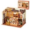 Rolife Miniature House Kit for Beginners-1:20 DIY Miniature Dollhouse Kit with LED Lights-Tiny House Crafts for Adults-Birthday Gifts Hobbies for Women and Men view 1