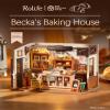 Rolife Miniature House Kit for Beginners-1:20 DIY Miniature Dollhouse Kit with LED Lights-Tiny House Crafts for Adults-Birthday Gifts Hobbies for Women and Men view 2