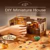 Rolife Miniature House Kit for Beginners-1:20 DIY Miniature Dollhouse Kit with LED Lights-Tiny House Crafts for Adults-Birthday Gifts Hobbies for Women and Men view 3