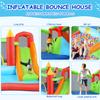 Inflatable Bounce House, Jumping Castle with Slide for Kids 3-12, Outdoor/Indoor Bouncy House Backyard with Jumping Area,Long Slide,Climbing Wall,Ball Pit, Air Blower Include view 4
