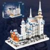 Vziimo Germany Swan Stone Castle Micro Building Blocks Set, Famous World Architecture Model Creative Collection Building Toys for Adults and Kids 14+ (2800 Pieces) view 1