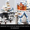 Vziimo Germany Swan Stone Castle Micro Building Blocks Set, Famous World Architecture Model Creative Collection Building Toys for Adults and Kids 14+ (2800 Pieces) view 2