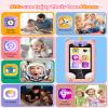 Kikapabi Kids Smart Phone - Toddler Touchscreen Toy with HD Dual Camera | Unicorn Travel Play Phone for Girls & Boys Ages 3-10, Birthday (Pink) view 4