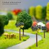 MAGICLULU 8pcs Miniature Palm Tree Model for Diorama Decor - Realistic Fake Coconut Trees in 4 Sizes (6In, 5.1In, 3.9In, 3.1In) for Landscape and Creative Scenery view 2